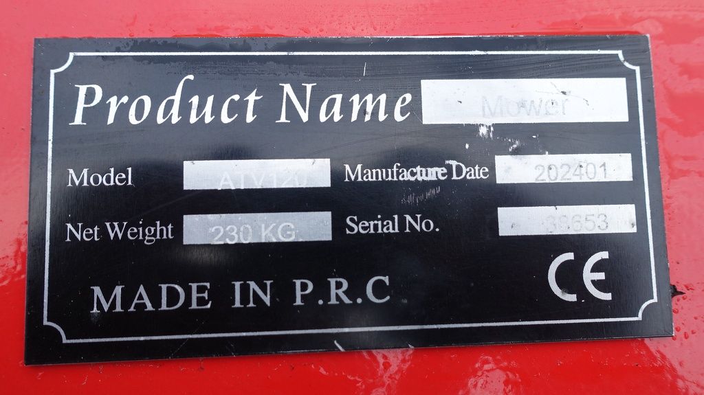 Mover ATV120 Klepelmaaier