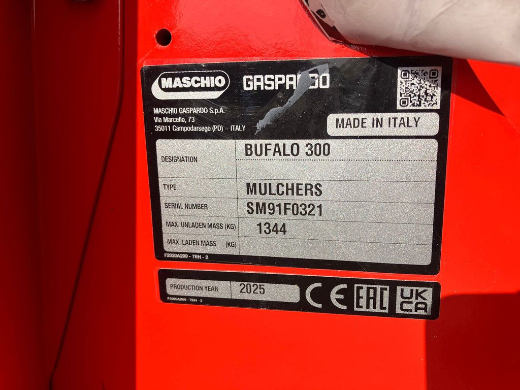 Maschio Bufalo 300 Klepelmaaier