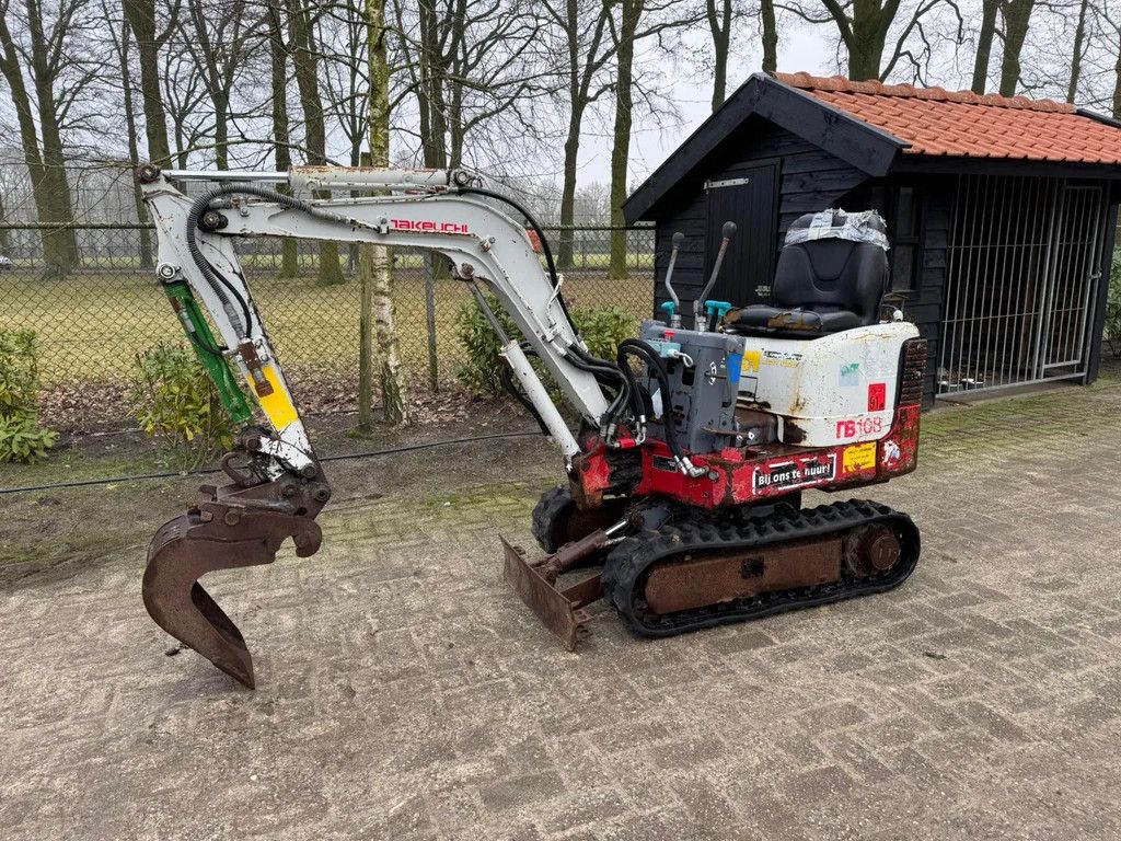 Takeuchi ELECTRISCHE tb108 minigraver HYBRID
