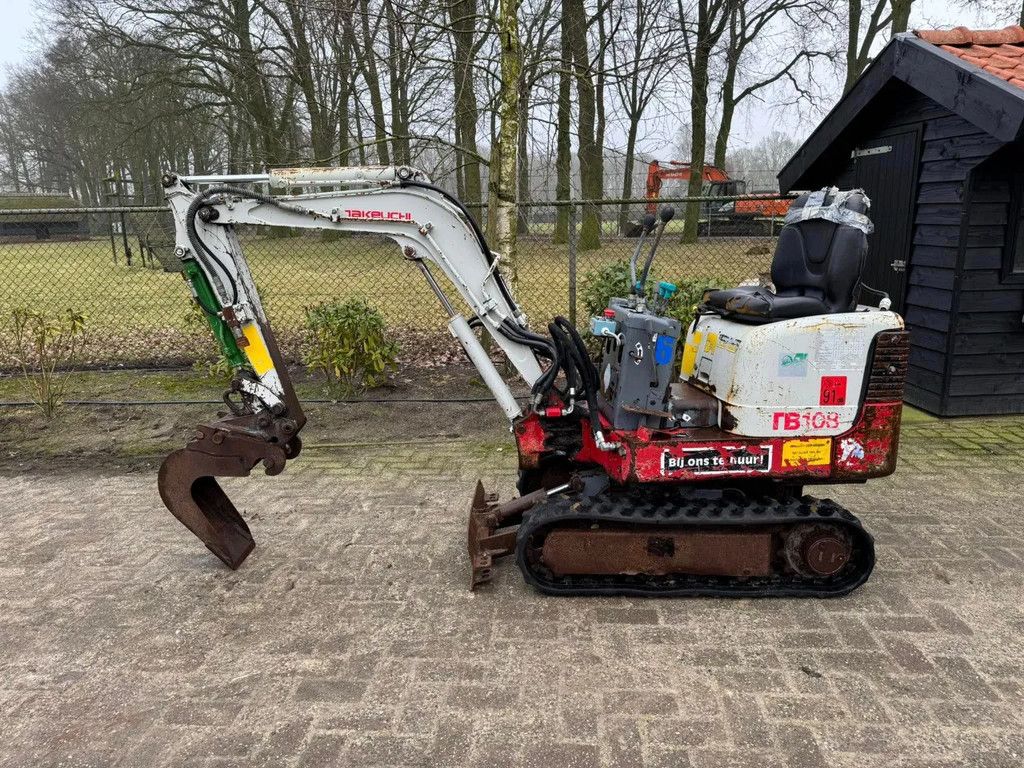 Takeuchi ELECTRISCHE tb108 minigraver HYBRID