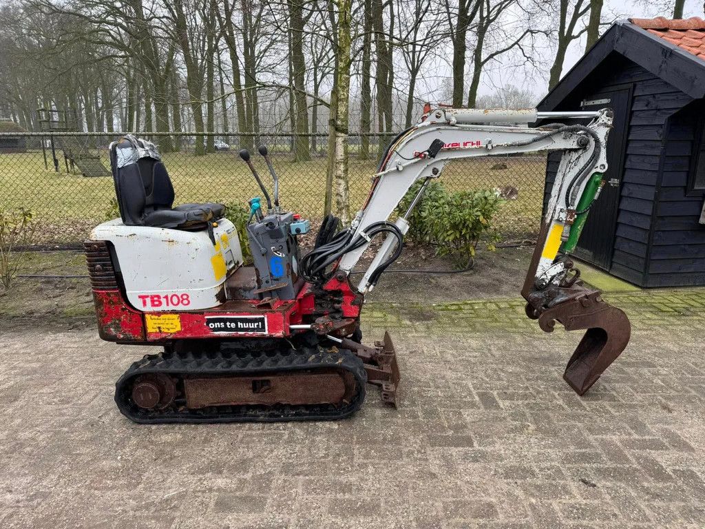 Takeuchi ELECTRISCHE tb108 minigraver HYBRID