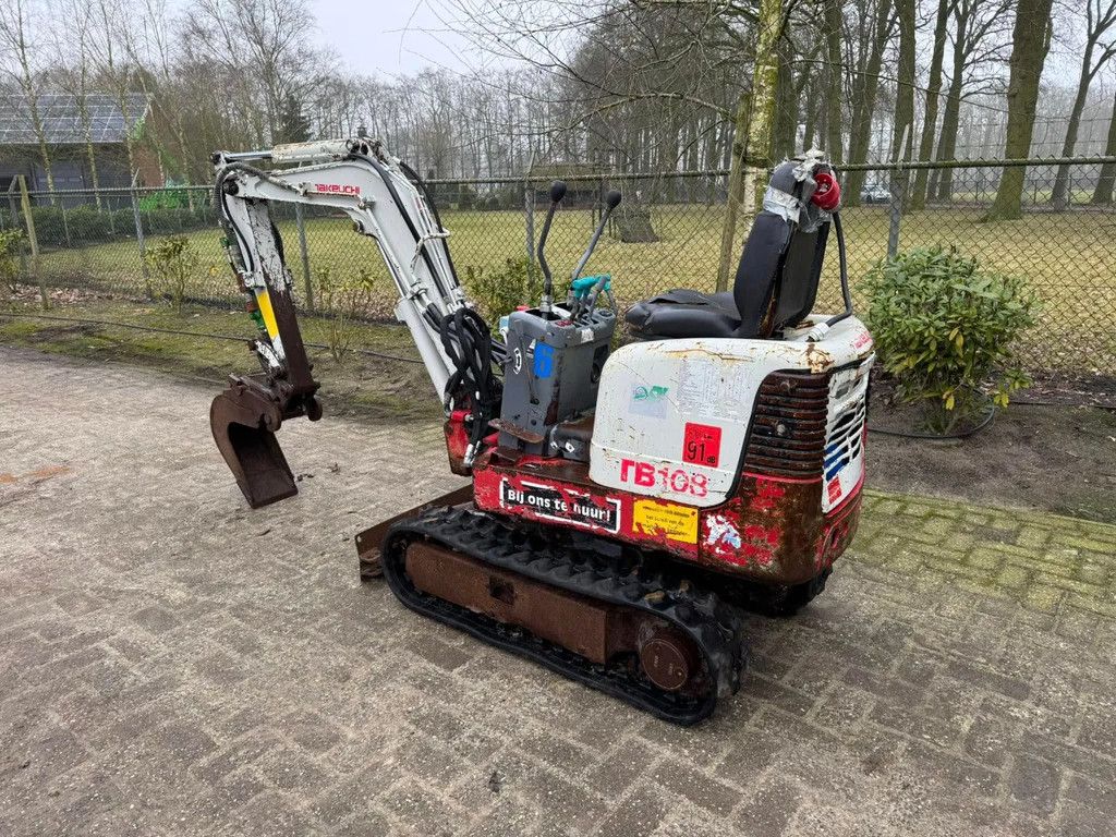 Takeuchi ELECTRISCHE tb108 minigraver HYBRID