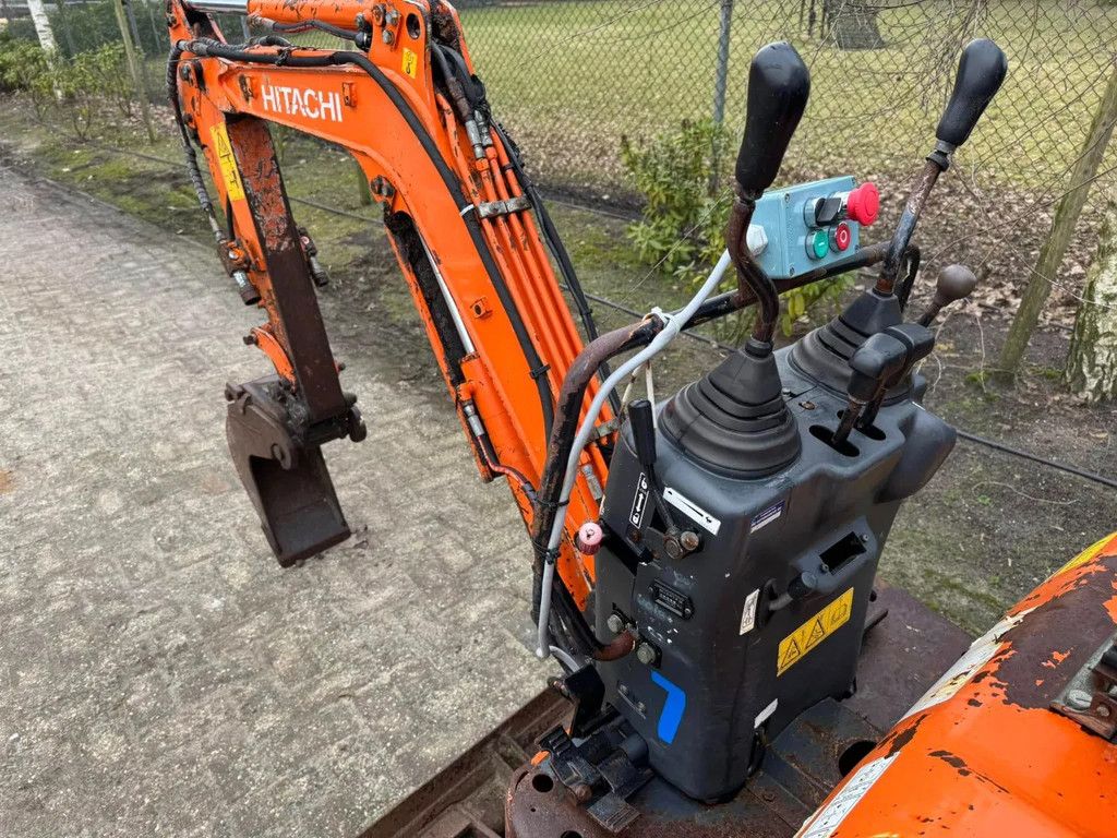 Hitachi ELECTRISCHE ZX10 minigraver HYBRID