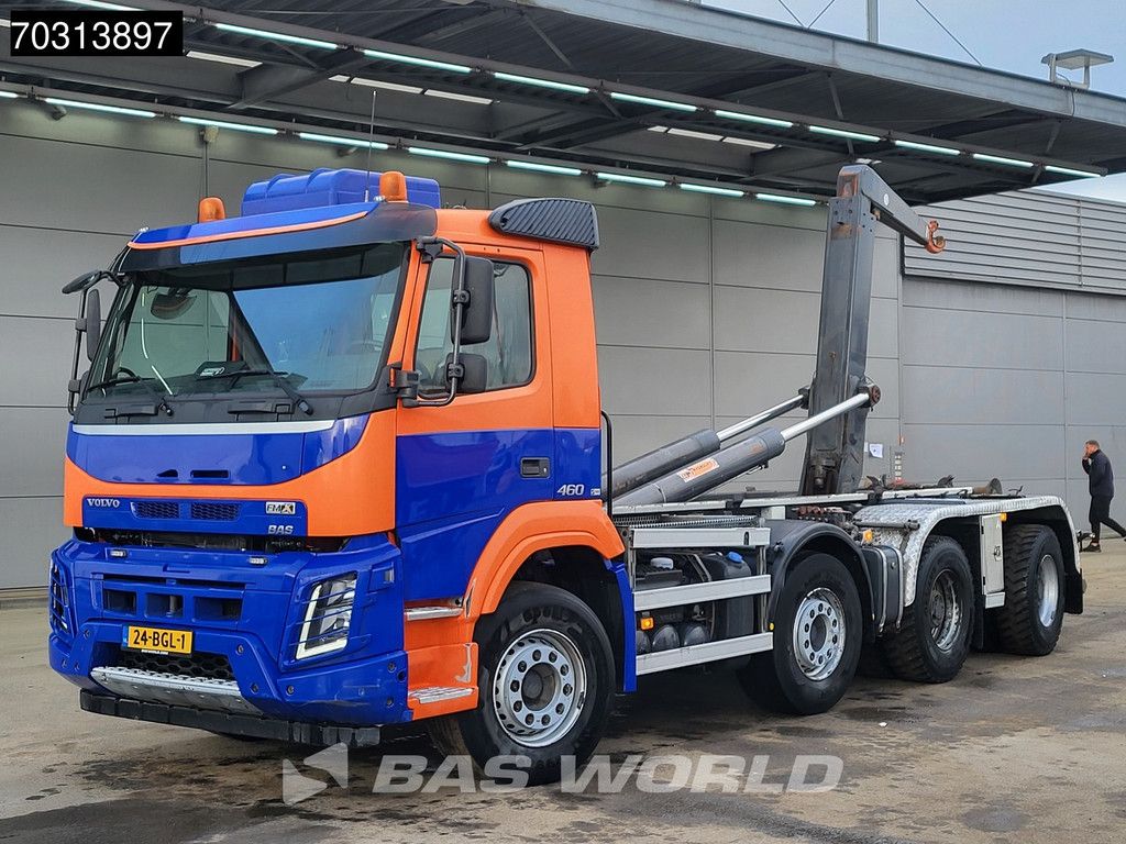 Volvo FMX 460 8X4 NL-Truck APK 30tons AJK NHS30-6530 containersystem Big-Axle Wide-Spread