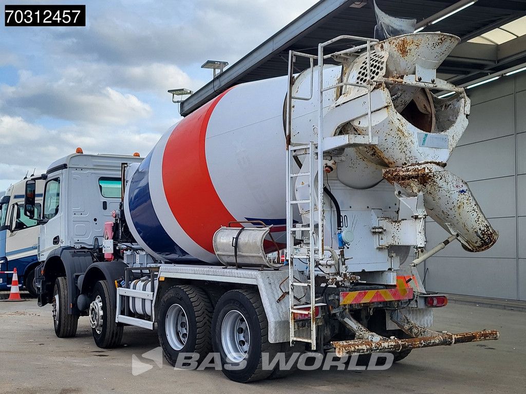 Mercedes Arocs Arocs 3240 8X4 9m3 Stetter Mixer Steel suspension Automatic Euro 6