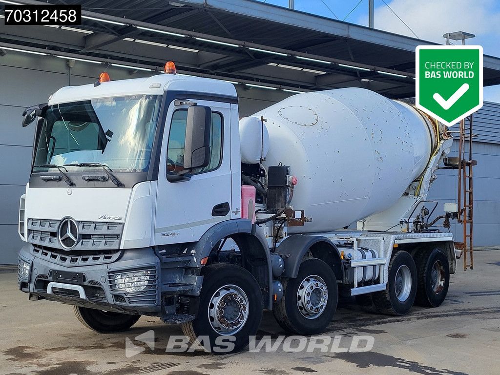 Mercedes Arocs Arocs 3240 8X4 9m3 Stetter Mixer Steelsuspension Automatic Euro 6