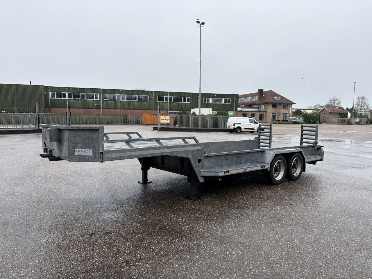 Be oplegger 8 TON kuip dieplader Kuiper (2015)