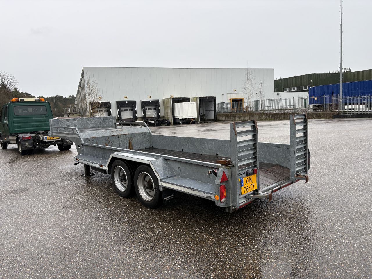 Be oplegger 8 TON kuip dieplader Kuiper (2015)