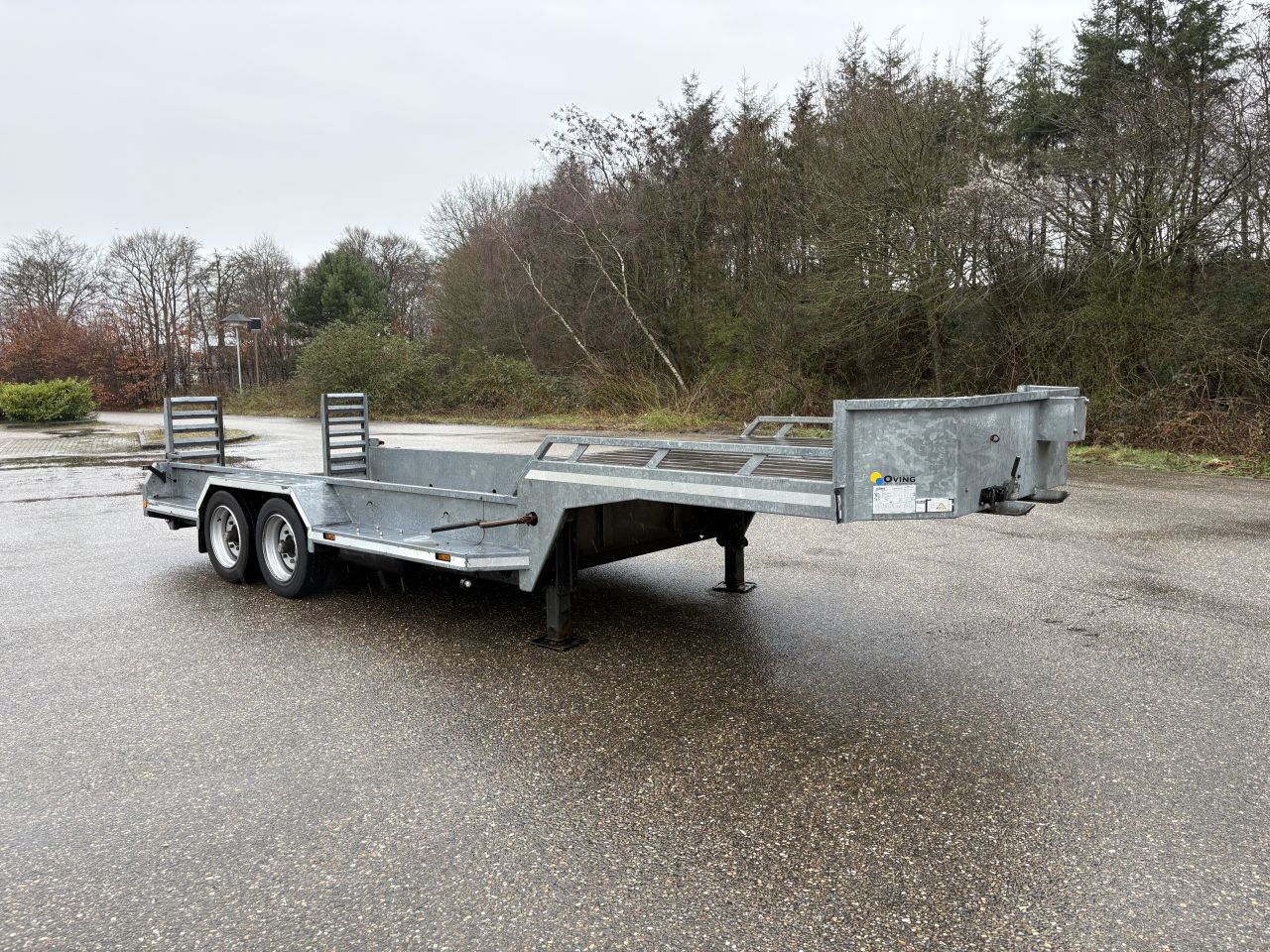 Be oplegger 8 TON kuip dieplader Kuiper (2015)