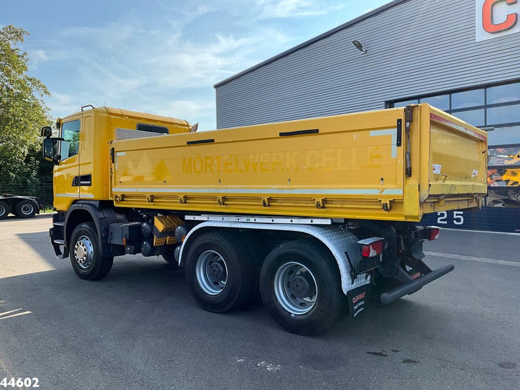 Scania G 480 6x4 Kipper 10m³ Full Steel