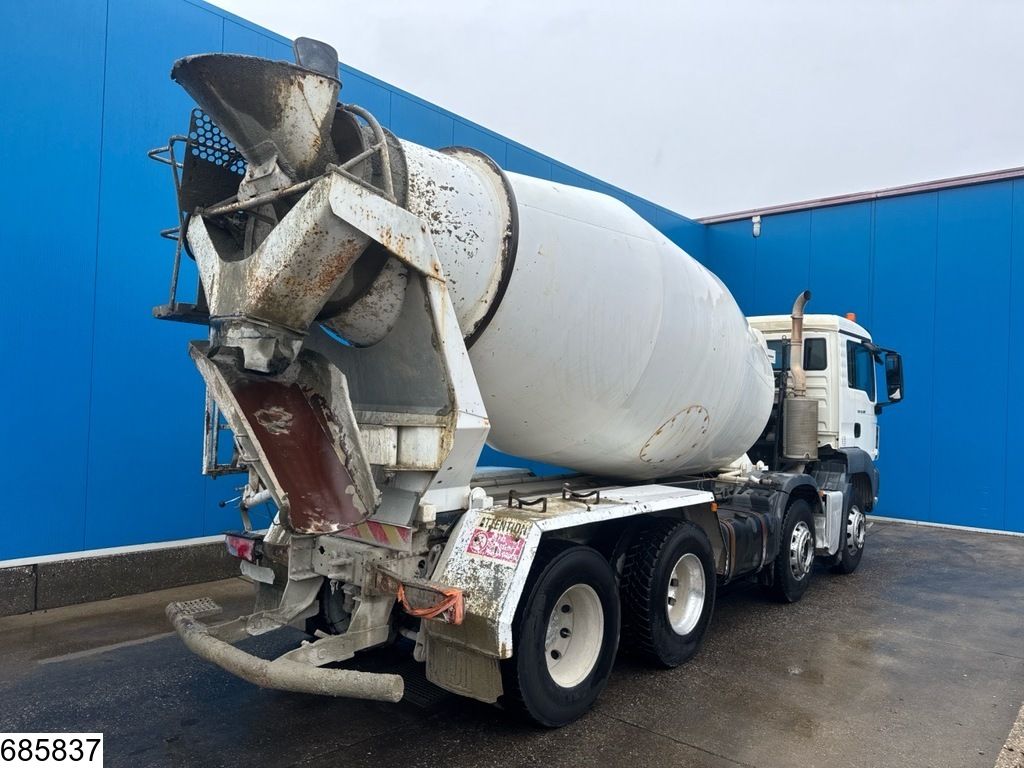 MAN TGS 32 400 8x4, EURO 6, Intermix, 9m3