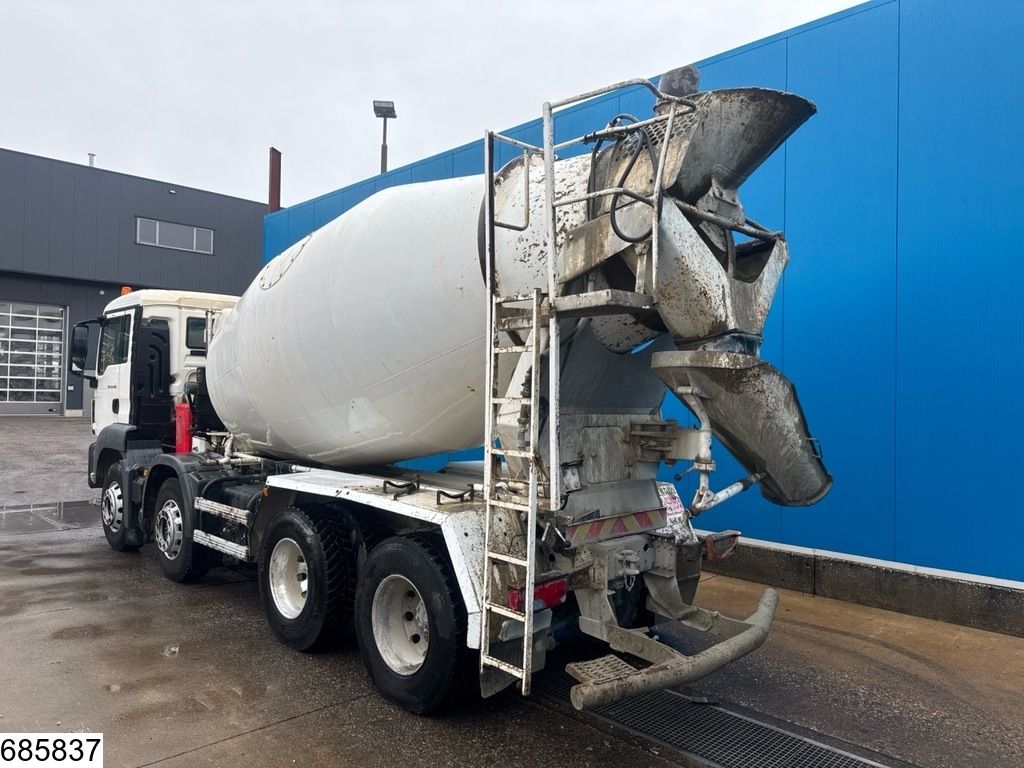 MAN TGS 32 400 8x4, EURO 6, Intermix, 9m3