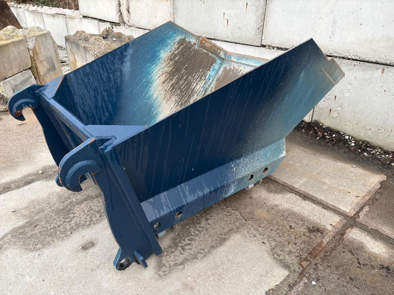 Big Bag vultrechter, vulbak big-bag vuller Volvo aansluiting