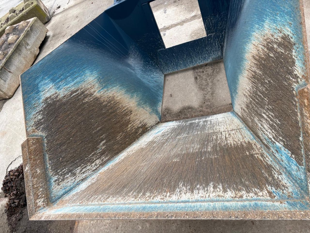 Big Bag vultrechter, vulbak big-bag vuller Volvo aansluiting