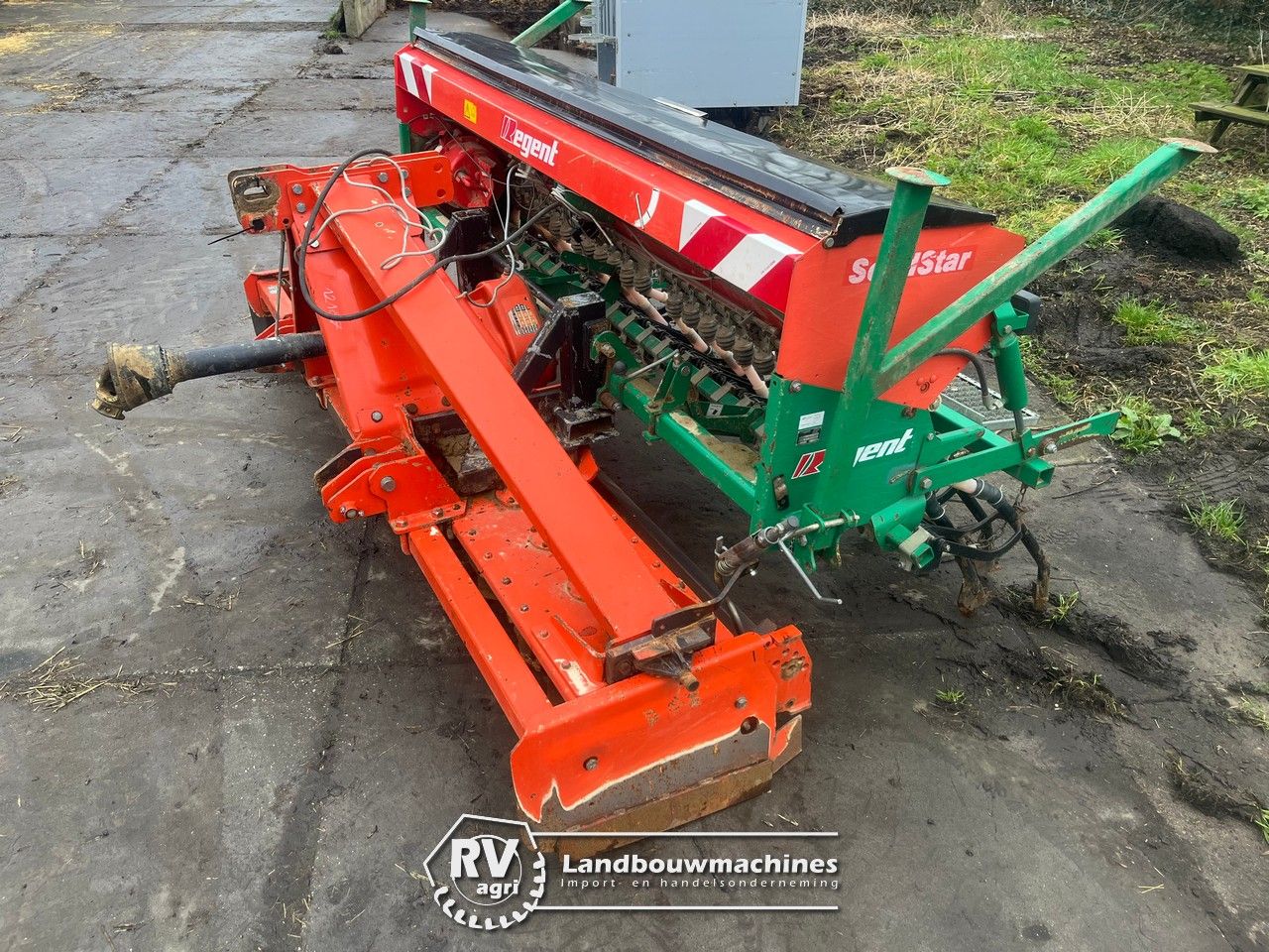 OPRUIMING! Ortolan kopeg + Regent zaaimachine