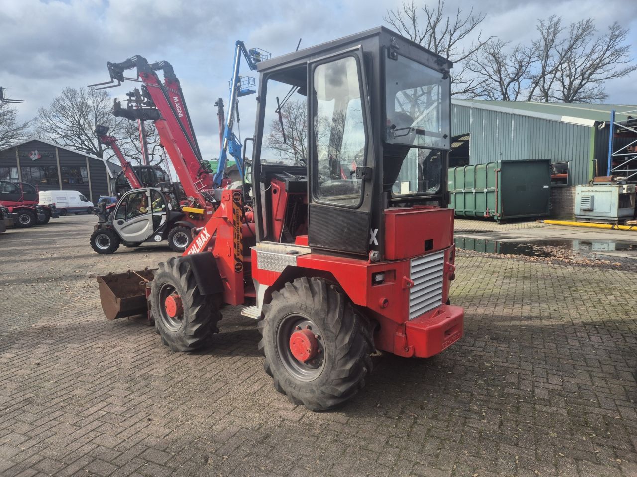 GEHLMAX KL405 shovel met gewicht van 4300 kgs