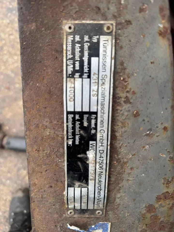 Boxer Tünnissen 431 ZS Houtversnipperaar