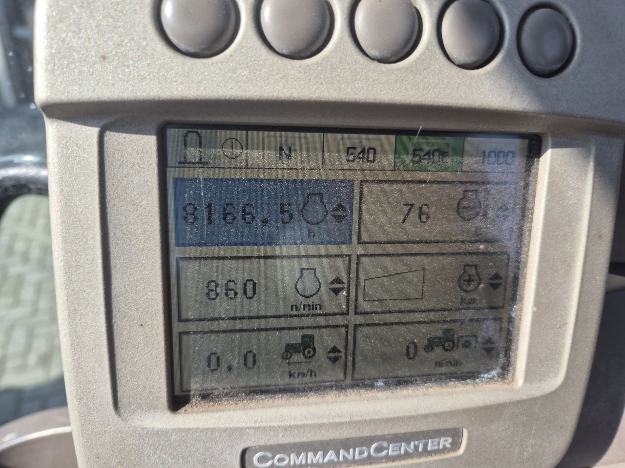 JOHN DEERE 6230 tractor met 4 cilinder en 95 pk