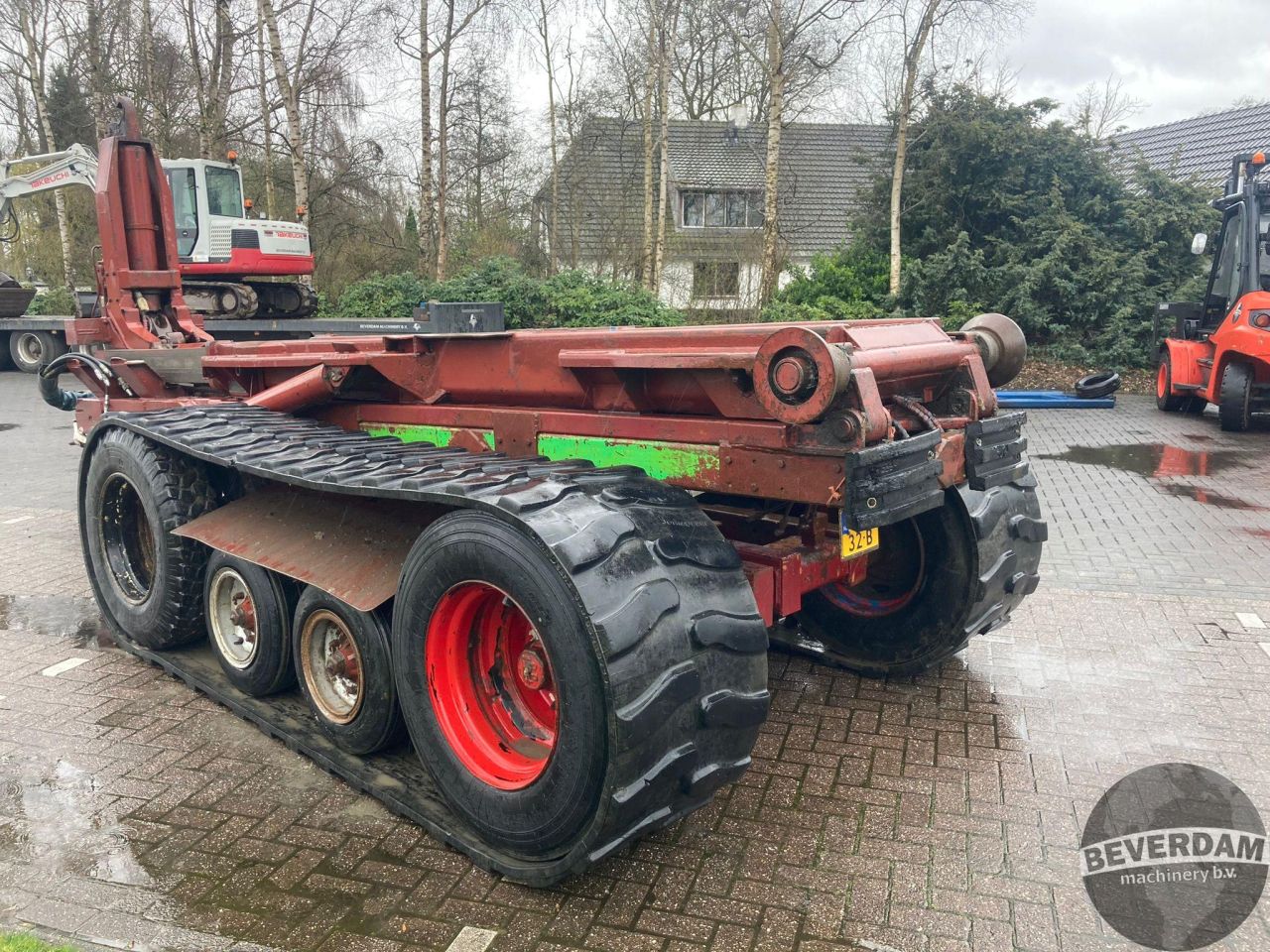 Haarkarm carrier rups