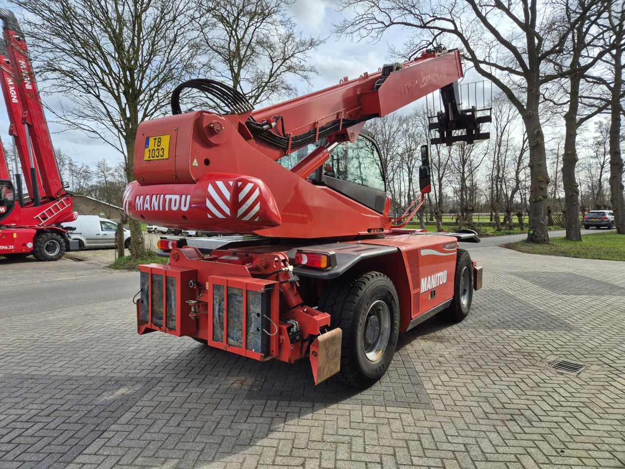 MANITOU MRT 2540 roterende verreiker met radiograaf