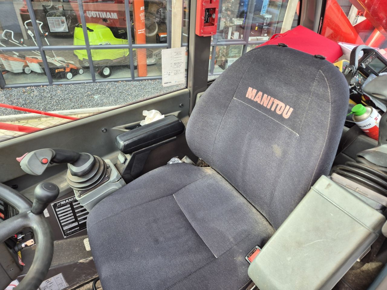 MANITOU MRT 2540 roterende verreiker met radiograaf