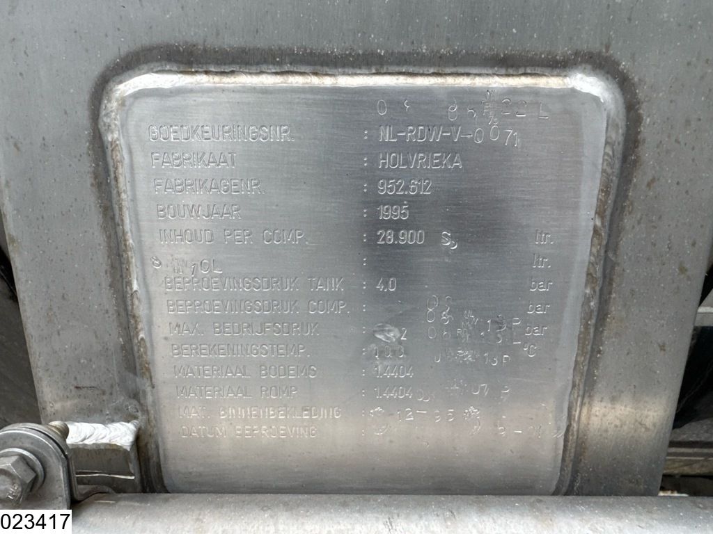 Burg Chemie 28.900 Liter