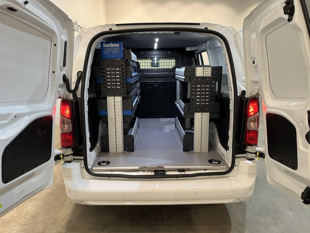 Peugeot Partner 1.5 BlueHDI 130 PK L2 Automaat Servicebus / Sortimo Inrichting / Schuifdeur L + R / Euro 6 / Airco / Camera / Cruise Control / CarPlay