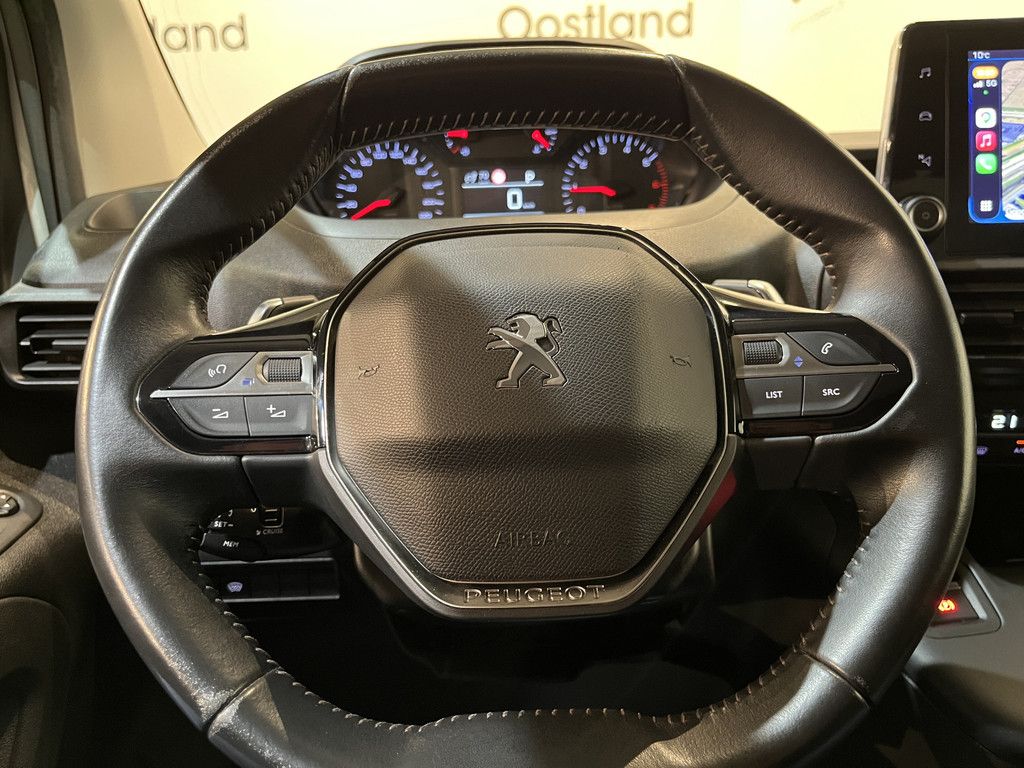 Peugeot Partner 1.5 BlueHDI 130 PK L2 Automaat Servicebus / Sortimo Inrichting / Schuifdeur L + R / Euro 6 / Airco / Camera / Cruise Control / CarPlay