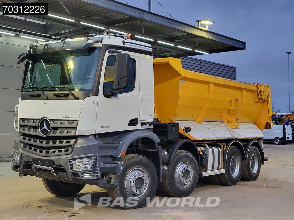 Mercedes Arocs 3248 8X4 18m3 Tipper Full Steel Big-Axle Retarder Euro 6