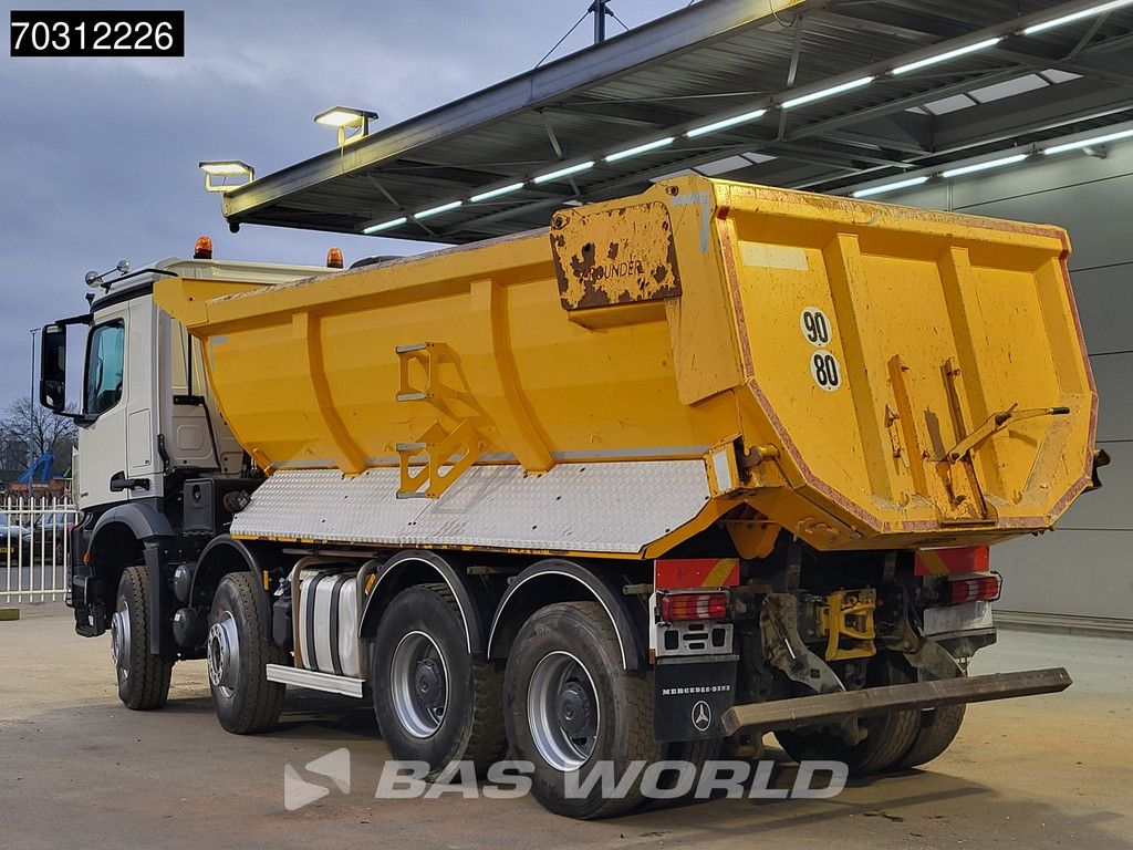 Mercedes Arocs 3248 8X4 18m3 Tipper Full Steel Big-Axle Retarder Euro 6