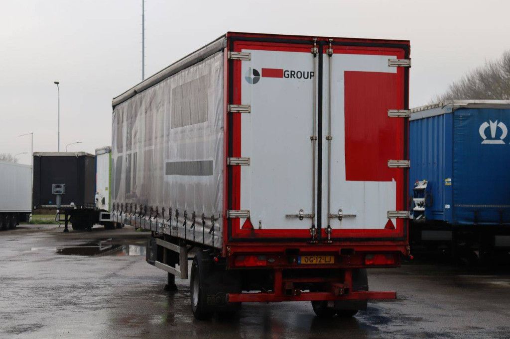 Curtainsider trailer Pacton PACO-1303A 2000