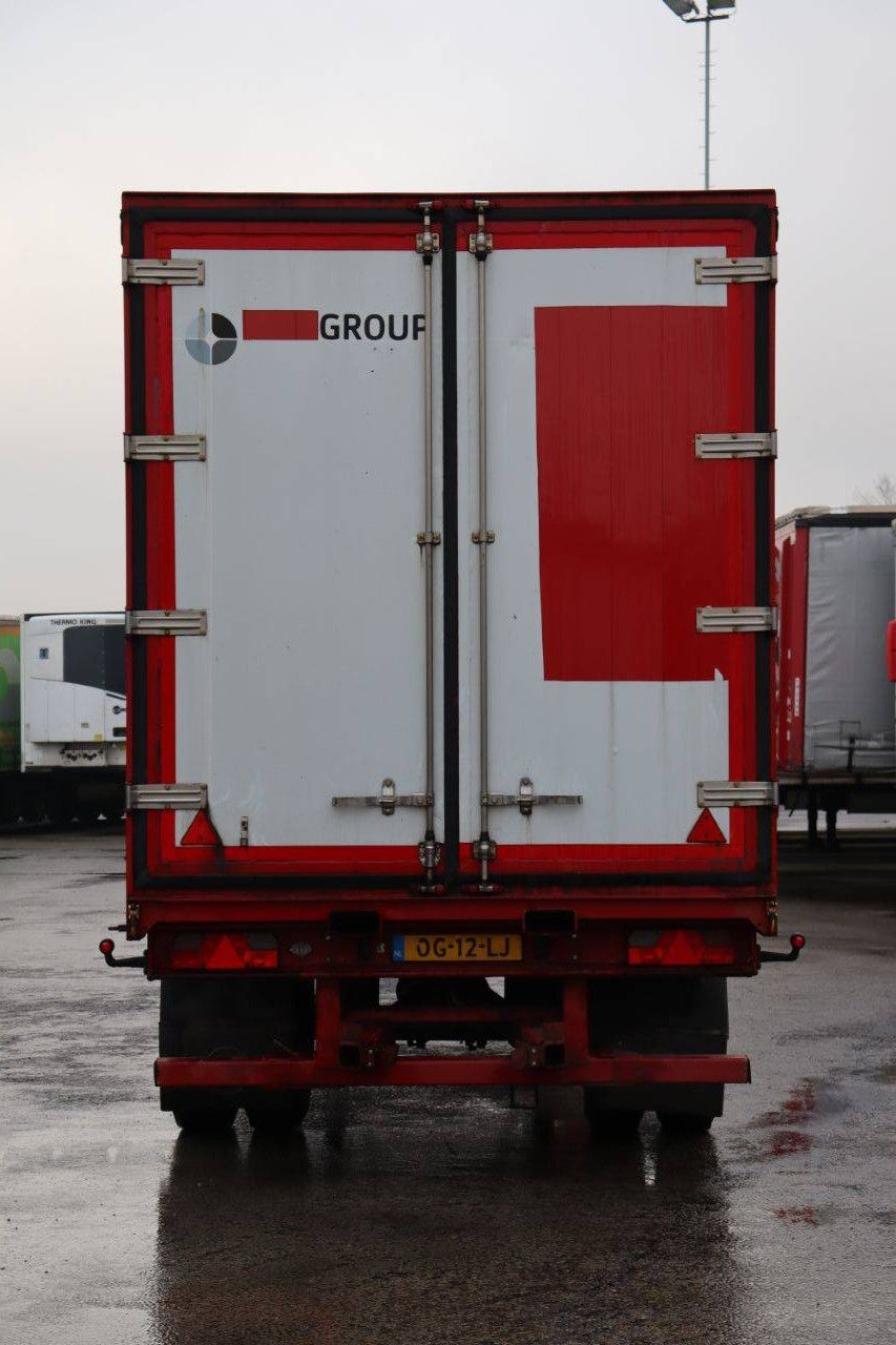 Curtainsider trailer Pacton PACO-1303A 2000