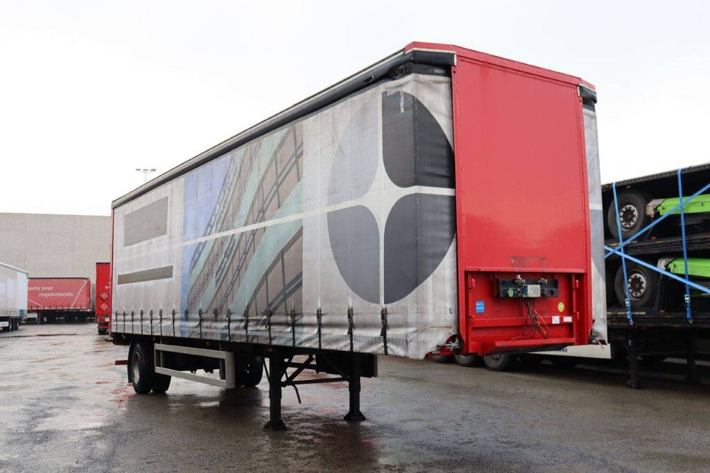 Curtainsider trailer Pacton PACO-1303A 2000