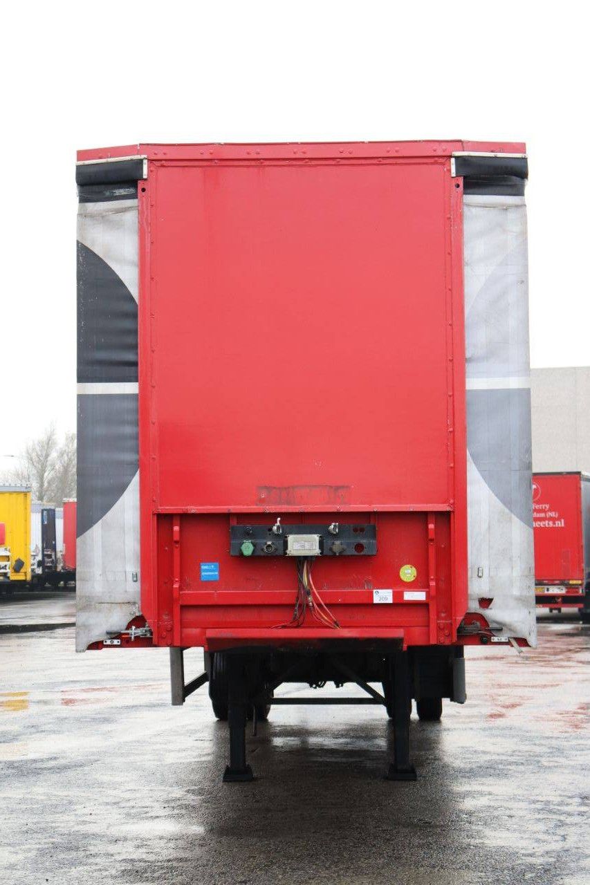 Curtainsider trailer Pacton PACO-1303A 2000