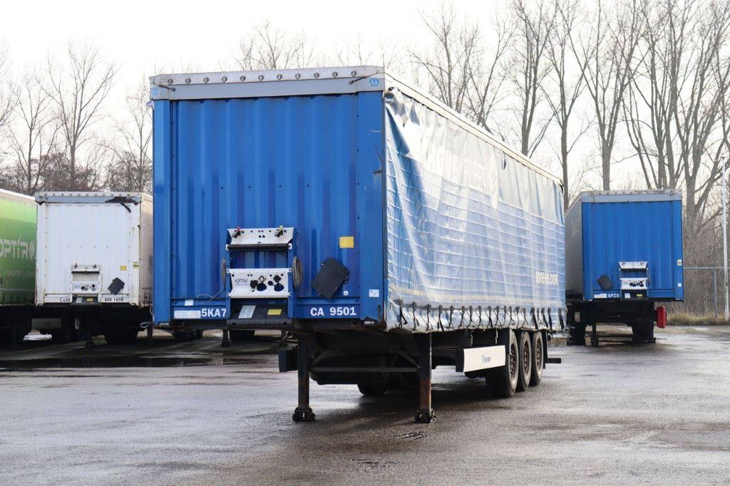 Krone SD 2017 sliding tarpaulin trailer