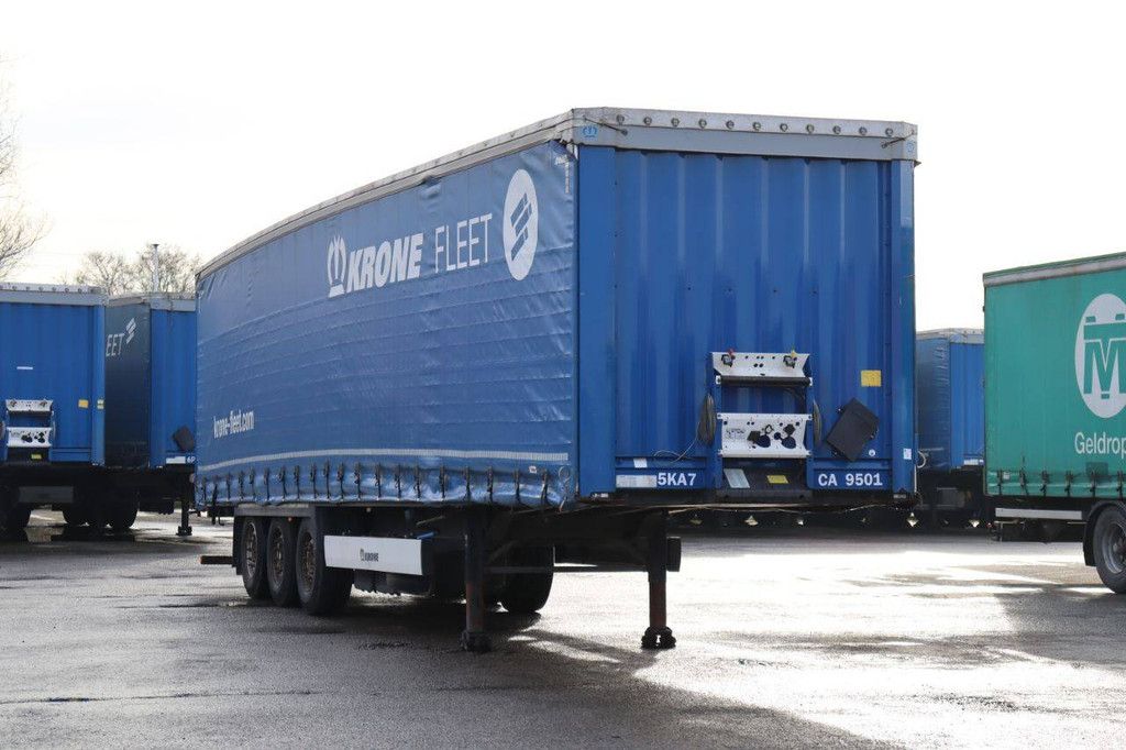 Krone SD 2017 sliding tarpaulin trailer