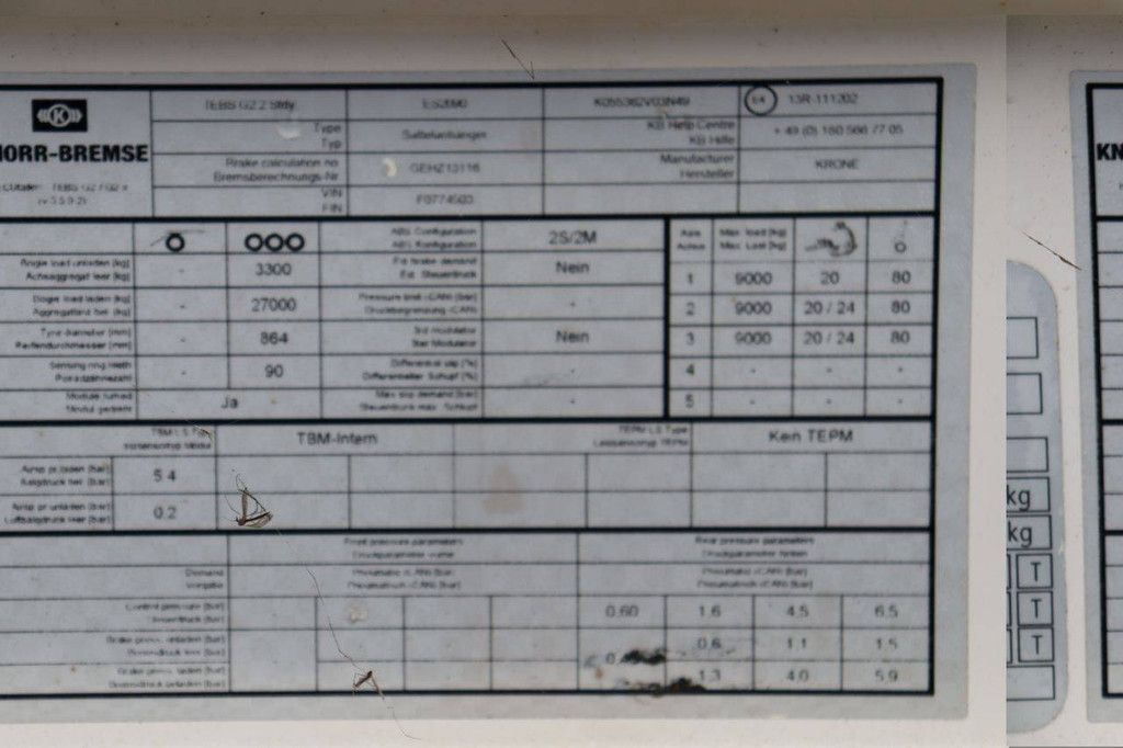 Krone SD 2017 Schiebeplanenanhänger