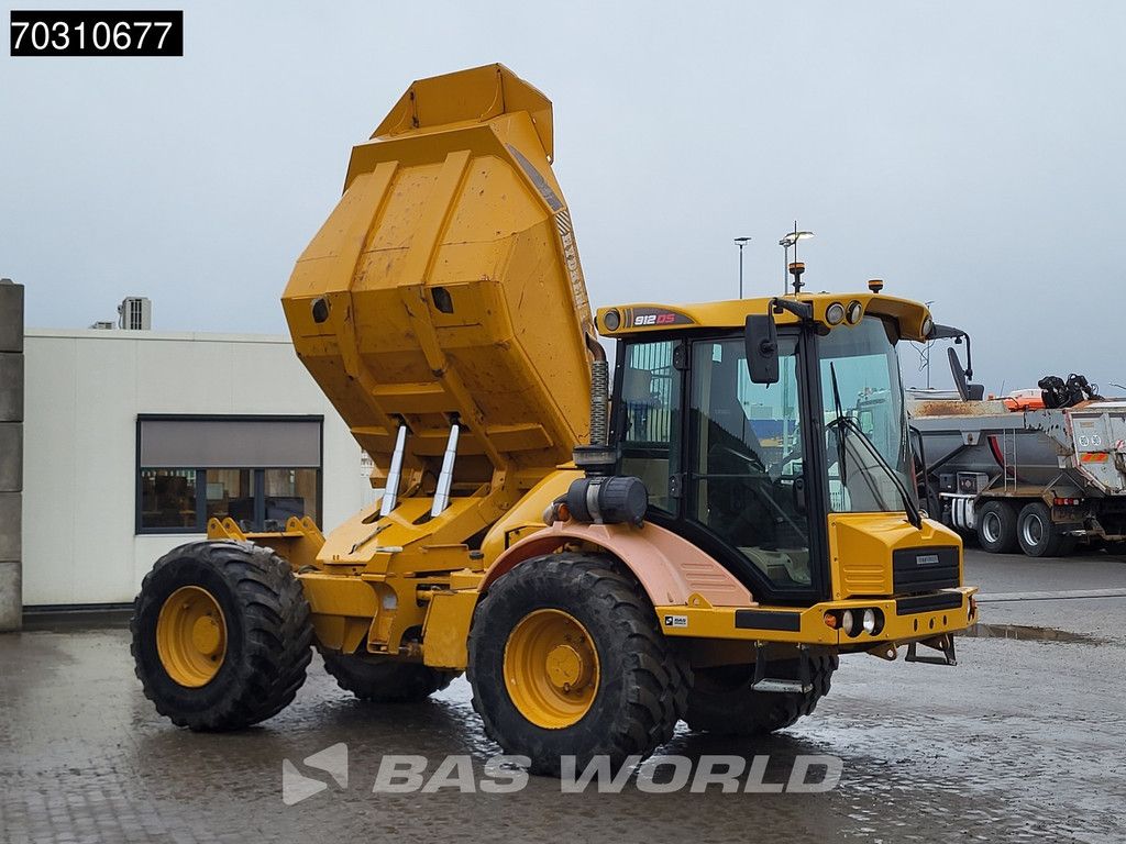 Hydrema 912 DS 912 DS MultiTip - Front Axle Suspension