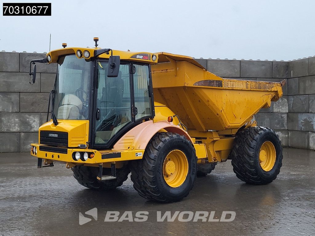 Hydrema 912 DS 912 DS MultiTip - Front Axle Suspension