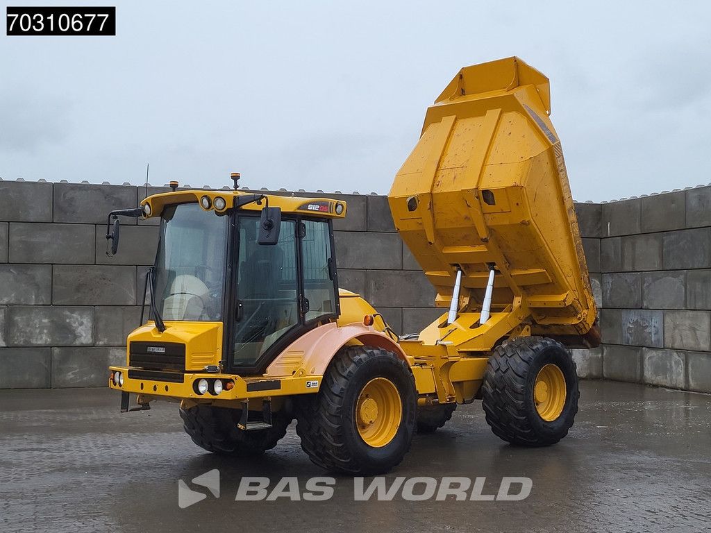 Hydrema 912 DS 912 DS MultiTip - Front Axle Suspension