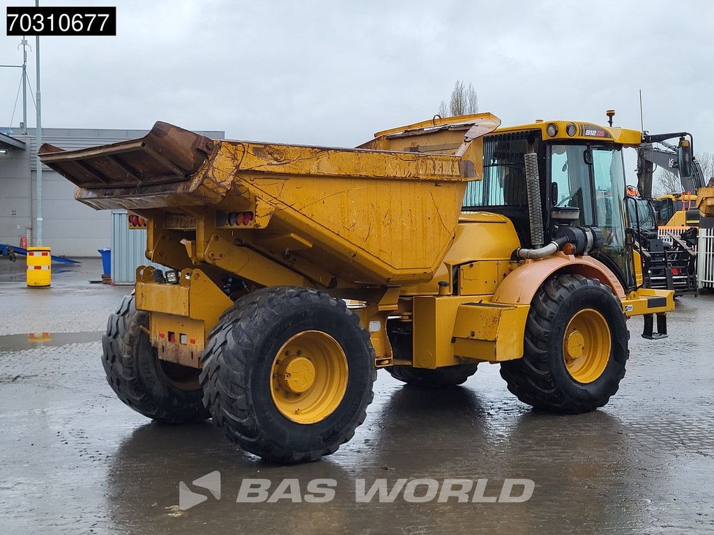 Hydrema 912 DS 912 DS MultiTip - Front Axle Suspension