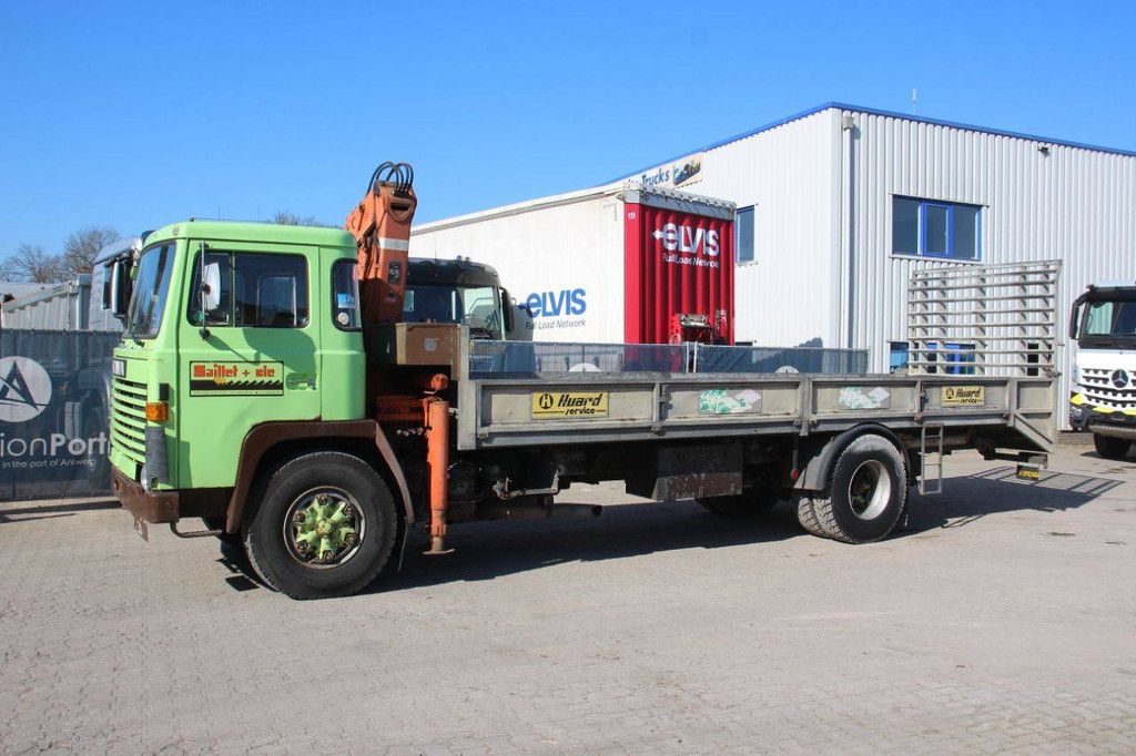 Crane truck Scania LB81 S54 Diesel 205hp