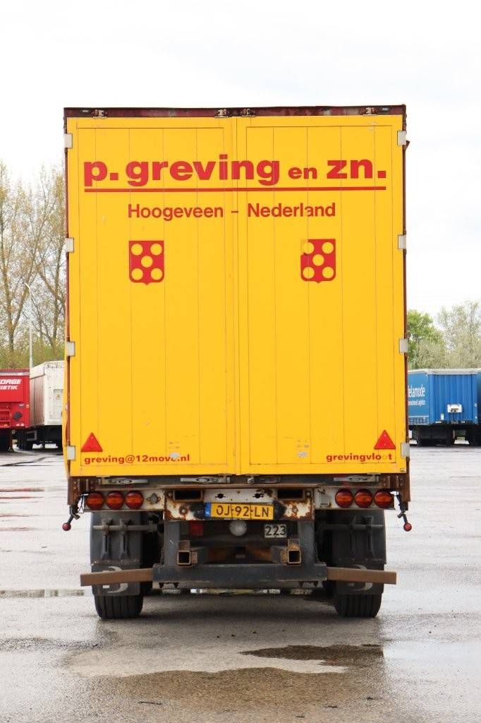 Curtainsider trailer Pacton TRD345 2006