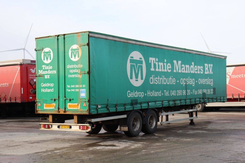 Curtainsider trailer Groenewegen CCS 12 18 1997
