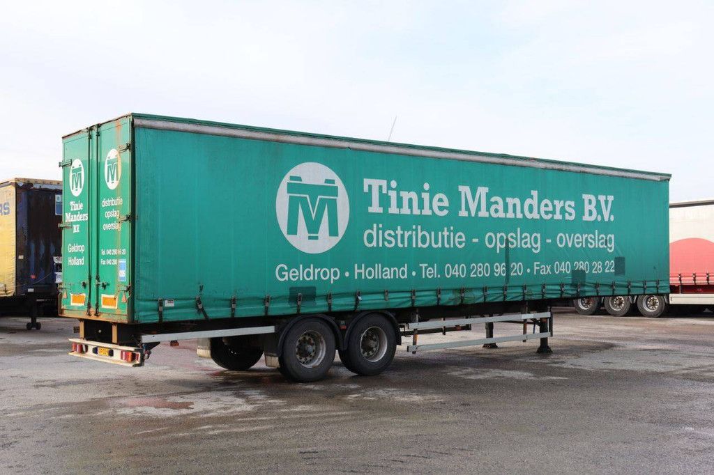 Curtainsider trailer Groenewegen CCS 12 18 1997