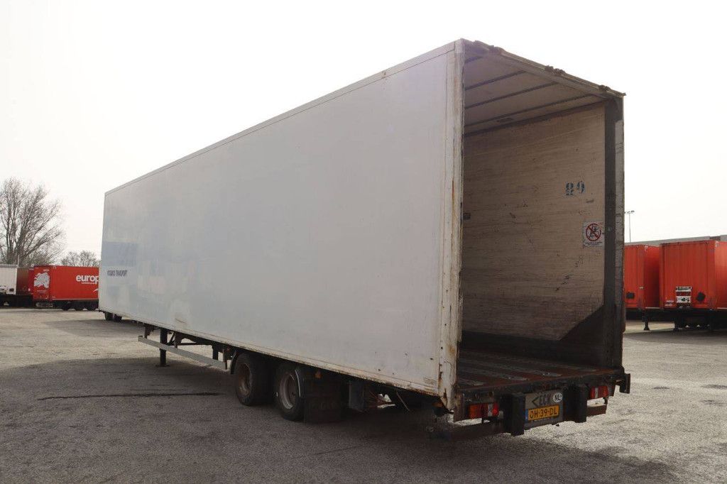 Geschlossener Sattelauflieger Van Eck PT-21 2003