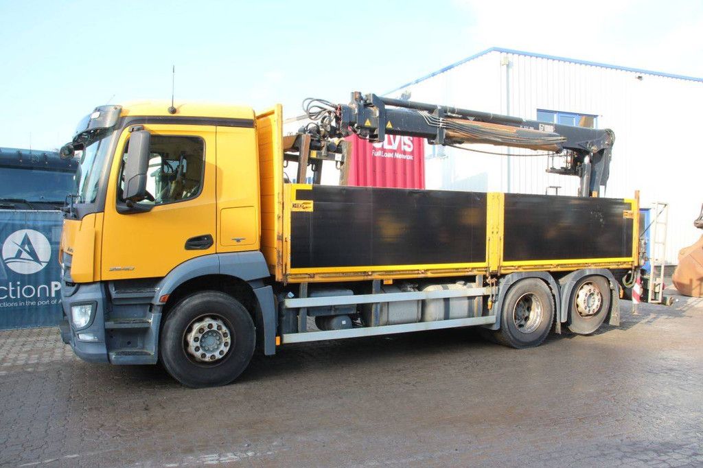 Crane truck Mercedes-Benz Antos 2540 Diesel 2014