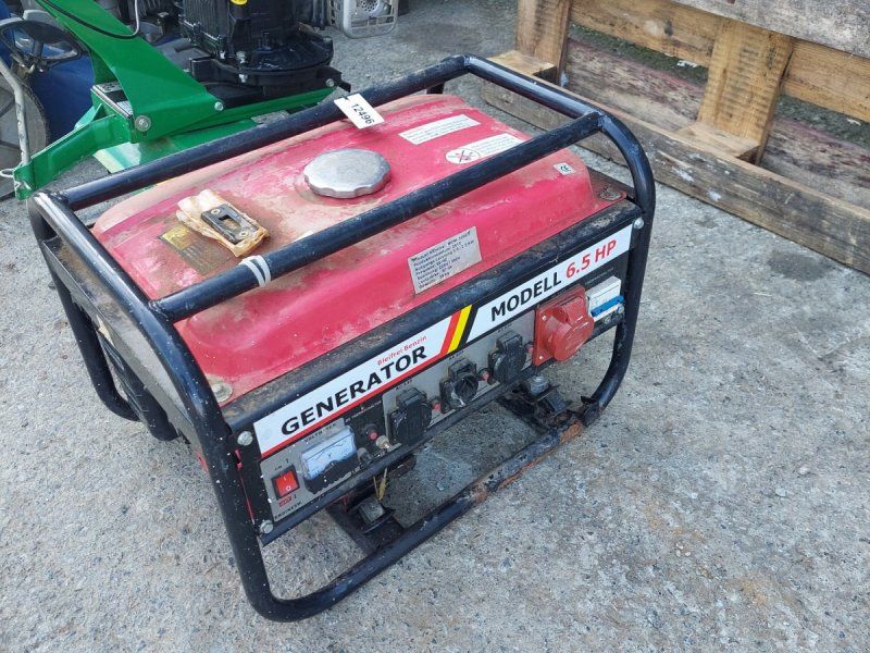 Stromerzeuger Benzin, 1x1400V, 2x230V 12496