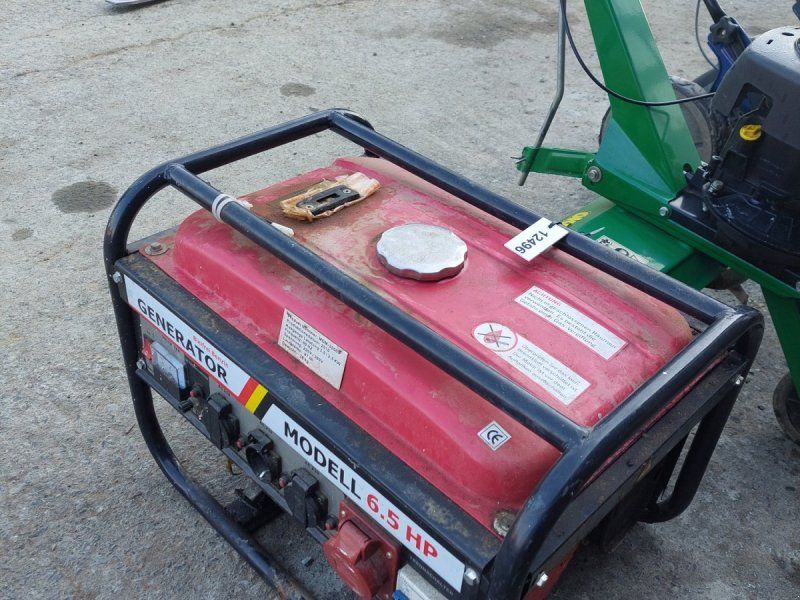 Stromerzeuger Benzin, 1x1400V, 2x230V 12496