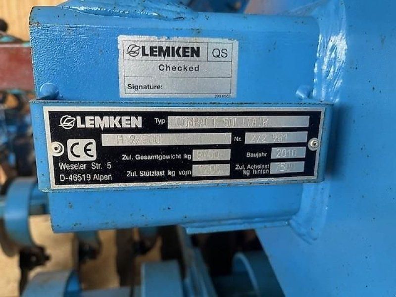 Lemken Compact Solitair 9